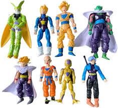 The bandai shokugan 66 action series combines mobility and high quality molding to create a great series of dragonball figures. Amazon Com 8pcs Set Amazing Z Dragon Bal Dbz Joint Movable Action Figures Kids Toys New Idea Toys Games