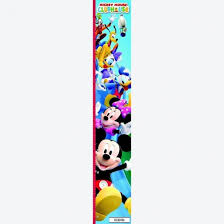 Pcs Mickey Mouse Club House Height Chart Disney By Jumbo