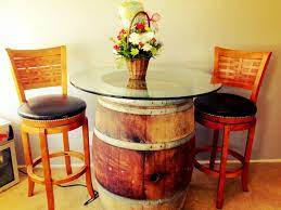 Wine Barrel Tables Paso Wine Barrels