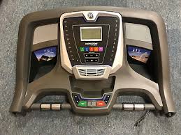 horizon fitness t101 04 tm684 treadmill display console panel 1000309086