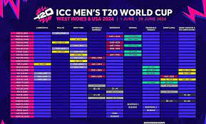 Cricket World Cup Usa Fixtures gambar png