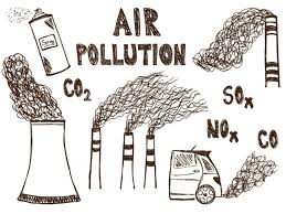 7 diffe types of air pollution and