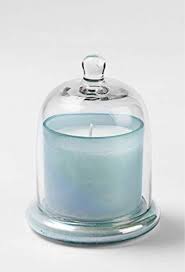 White And Blue Bell Jar Candles At Rs