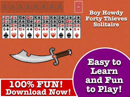 forty thieves solitaire boy howdy