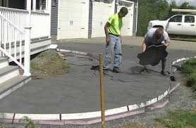 how to stamp concrete training from a