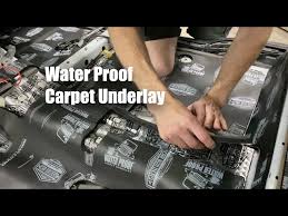 water proof underlay you