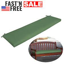 Green Outdoor Bench Seat Cushions For