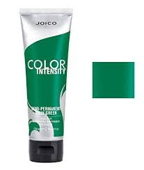 Joico Color Intensity Semi Permanent Creme Hair Color With Sleek Tint Brush Peacock Green