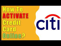 how to activate citibank credit card