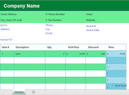 View Simple Invoice Format In Excel Graph Pictures