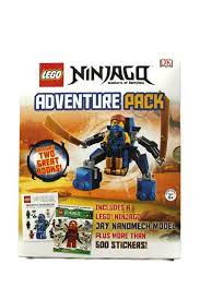 Lego Ninjago Boxed Set Includes Character Encyclopedia, 500 Stickers  Collection, Jay Nanomech Building Toy: 9781465444004: Amazon.com: Books