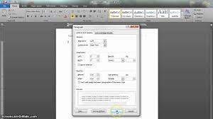 Apa Format Setup In Word 2010 Updated Youtube