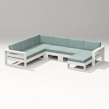 Outdoor Sectional Sofa W Right Chaise