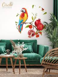 Parrot Fl Colorful Bird Room
