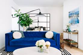 At target, we have so many varieties of sofas and couches that you can put one almost anywhere. Cool Down Your Design With Blue Velvet Furniture Hgtv S Decorating Design Blog Hgtv