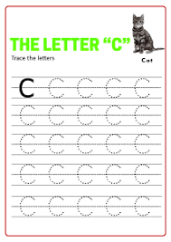practice uppercase letter tracing