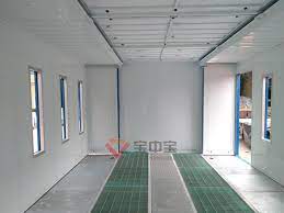 Mobile Container Spray Booth Portable