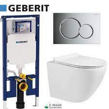 Geberit Up720 8cm Wc Wall Hung Toilet