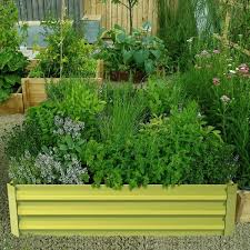 Green Planting Bed Raised Garden Bed