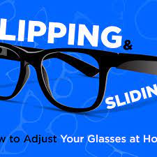 how to adjust your glasses at home