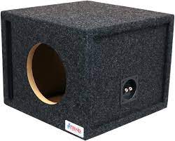 Buy Atrend 8SQV 8” Single Vented Subwoofer/Speaker Enclosure Subwoofer Box  Designed to Let The Music Move You. High Grade MDF Construction with Nickel  Finish Speaker Terminal Online in India. B005G5DS44