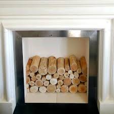 Decorative Natural Logs For An Empty