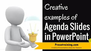 Creative Examples Of Agenda Slide In Powerpoint