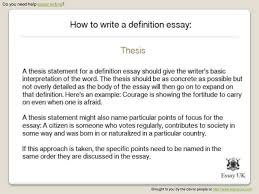 Definition Essay  How to Choose Terms and Interpret Them Properly     