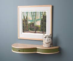 Spring Wall Mounted Table By Tim Wells