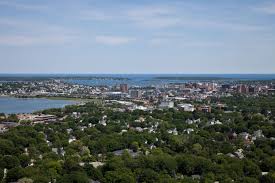 By plane, this route typically takes 1h 28m. Portland Maine United States Britannica