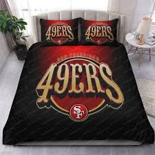 San Francisco 49ers Football Bed Set
