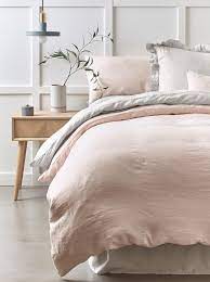 new rustic washed linen bedding soft