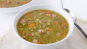 ham and split pea soup made from