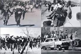 Students from numerous sowetan schools began to protest in the streets of soweto, in response to the introduction of afrikaans as the medium of instruction in local schools. June 16 1976 The Black Youth Of South Africa Said Enough Is Enough Africa African Lest We Forget