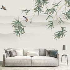 Bamboo Leaf Wall Decor For Accent Wall
