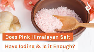 does pink himan salt have iodine