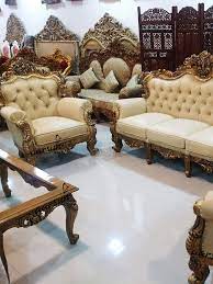 Wooden Sofa Set