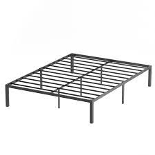 queen size metal platform bed frame