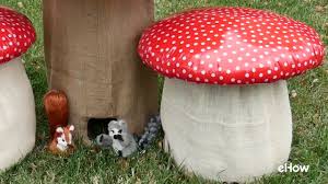 how to make a mushroom stool you