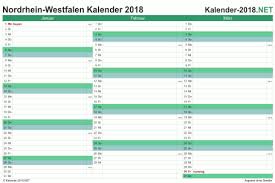 Kalender 2020 nrw ferien feiertage pdf vorlagen. Kalender 2018 Nordrhein Westfalen