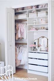 Build all the ikea pax wardrobes and place them where you want them in the closet. Ikea Pax Hack How To Customize A Small Closet With The Pax System The Pink Dream