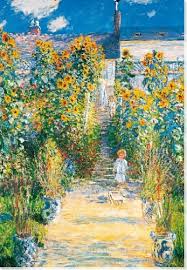 Greeting Card Claude Monet The Artist