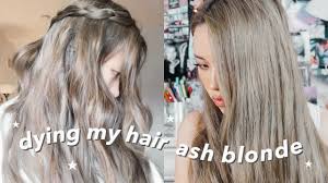 You may have to do this process a few times. Dying My Hair Dark Ash Blonde Light Brown At Home Part 2 Youtube
