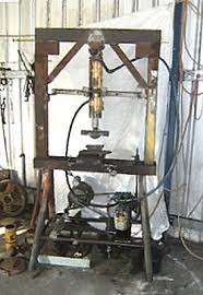 homemade hydraulic press member