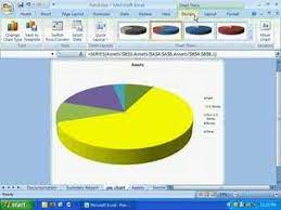 excel 2007 pie chart you