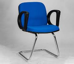 elite s type visitor chair blue