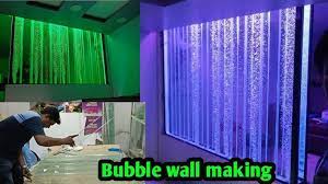 Easy Colourful Led Water Bubble Wall