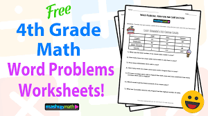 Cambridge advanced mathematics for ocr encourages achievement by supporting revision and additional data and test material for this asset. 4th Grade Math Word Problems Free Worksheets With Answers Mashup Math
