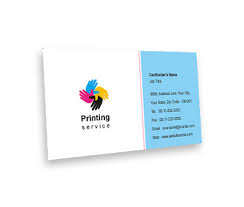 When you have a lot to say, two side printed business cards are ideal. Business Card Design For Printing Press Services Offset Or Digital Printing