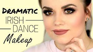 dramatic irish dance makeup tutorial